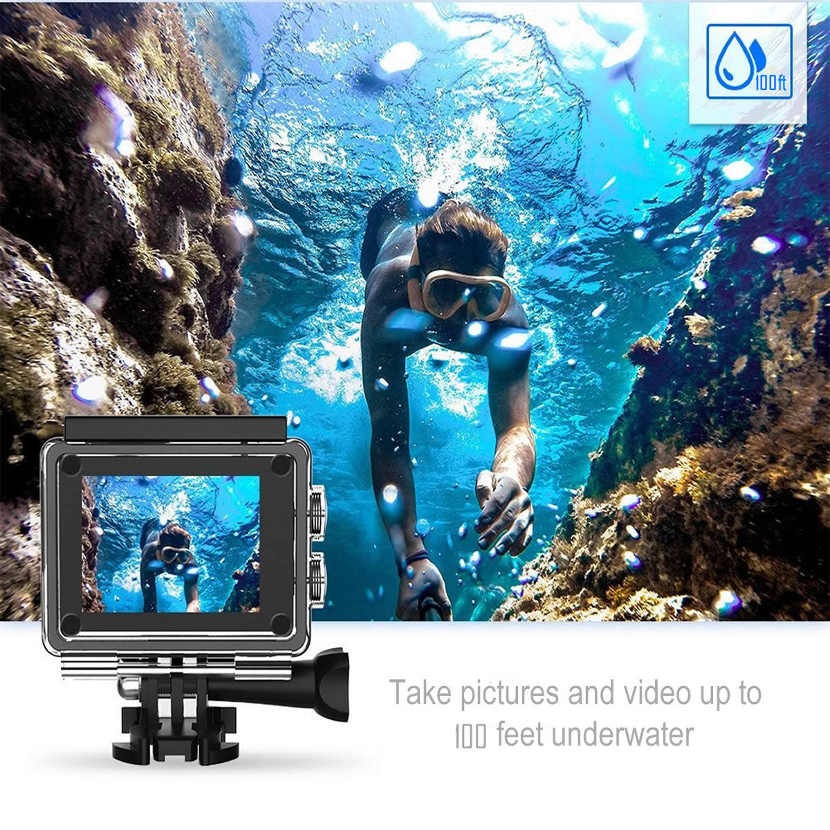 4K  Waterproof All Digital UHD WiFi Camera