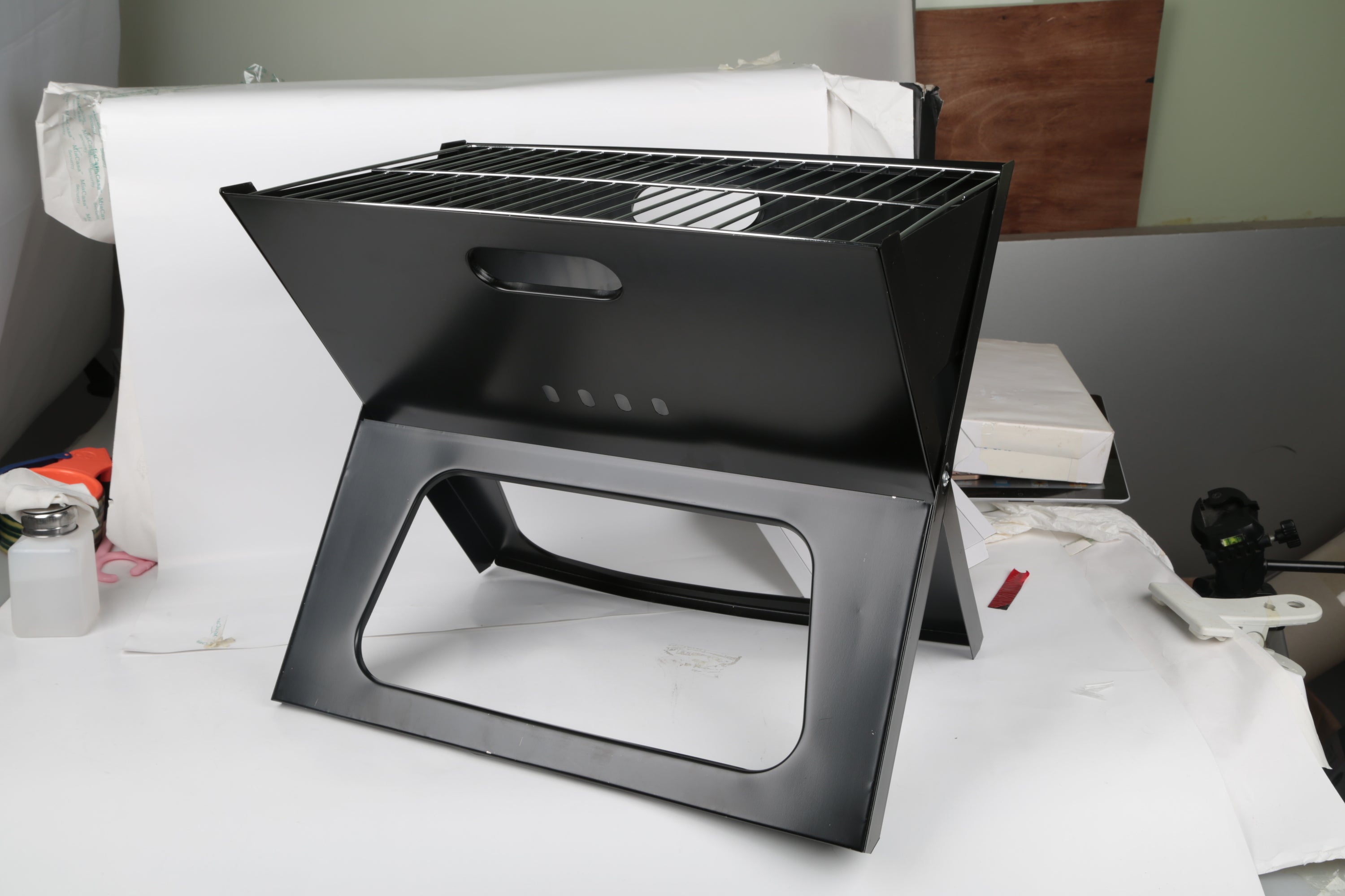 Portable Folding Charcoal Grill